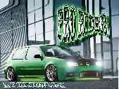 Photo MaitreFou - Auteur : GY DESIGN - Mots clés :  concours maitrefou golf decoration team couleur 