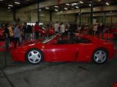 Photo MaitreFou - Auteur : Michael Grondin - Mots clés :  exposition auto toulouse fee rarissime ferrari rouge rotary club 