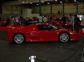 Photo MaitreFou - Auteur : Michael Grondin - Mots clés :  exposition auto toulouse fee rarissime ferrari rouge rotary club 
