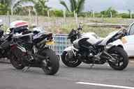 Photo MaitreFou - Auteur : Benjamin - Mots cl&eacute;s :  auto moto roulage tmvr cfg circuit defoulage pilotage gros cube mini soleil 