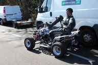 Photo MaitreFou - Auteur : Equipe MaitreFou - Mots clés :  moto course de cote quad cyclo trail supermotard gp450 routiere gros cube saint leu 