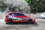 Photo MaitreFou - Auteur : Benjamin - Mots clés :  auto cfg circuit run tc pneu burn and drag pousse 