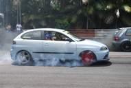 Photo MaitreFou - Auteur : Benjamin - Mots clés :  auto cfg circuit run tc pneu burn and drag pousse 