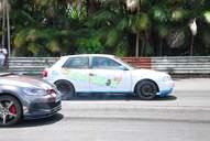 Photo MaitreFou - Auteur : Benjamin - Mots clés :  auto cfg circuit run tc pneu burn and drag pousse 