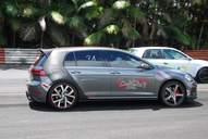 Photo MaitreFou - Auteur : Benjamin - Mots clés :  auto cfg circuit run tc pneu burn and drag pousse 