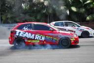 Photo MaitreFou - Auteur : Benjamin - Mots clés :  auto cfg circuit run tc pneu burn and drag pousse 