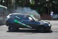Photo MaitreFou - Auteur : Benjamin - Mots clés :  auto cfg circuit run tc pneu burn and drag pousse 