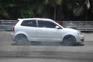 Photo MaitreFou - Auteur : Benjamin - Mots clés :  auto cfg circuit run tc pneu burn and drag pousse 