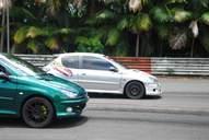Photo MaitreFou - Auteur : Benjamin - Mots clés :  auto cfg circuit run tc pneu burn and drag pousse 