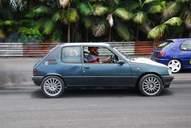 Photo MaitreFou - Auteur : Benjamin - Mots clés :  auto cfg circuit run tc pneu burn and drag pousse 