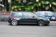 Photo MaitreFou - Auteur : Benjamin - Mots clés :  auto cfg circuit run tc pneu burn and drag pousse 