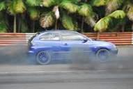 Photo MaitreFou - Auteur : Benjamin - Mots clés :  auto cfg circuit run tc pneu burn and drag pousse 