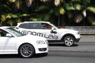 Photo MaitreFou - Auteur : Benjamin - Mots clés :  auto cfg circuit run tc pneu burn and drag pousse 