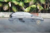 Photo MaitreFou - Auteur : Benjamin - Mots clés :  auto cfg circuit run tc pneu burn and drag pousse 