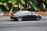 Photo MaitreFou - Auteur : Benjamin - Mots clés :  auto cfg circuit run tc pneu burn and drag pousse 
