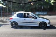 Photo MaitreFou - Auteur : Benjamin - Mots cl&eacute;s :  auto cfg circuit run tc pneu burn and drag pousse 