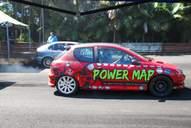 Photo MaitreFou - Auteur : Benjamin - Mots cl&eacute;s :  auto cfg circuit run tc pneu burn and drag pousse 