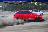 Photo MaitreFou - Auteur : Benjamin - Mots cl&eacute;s :  auto cfg circuit run tc pneu burn and drag pousse 