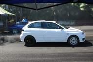 Photo MaitreFou - Auteur : Benjamin - Mots cl&eacute;s :  auto cfg circuit run tc pneu burn and drag pousse 