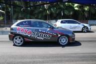 Photo MaitreFou - Auteur : Benjamin - Mots cl&eacute;s :  auto cfg circuit run tc pneu burn and drag pousse 