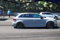 Photo MaitreFou - Auteur : Benjamin - Mots cl&eacute;s :  auto cfg circuit run tc pneu burn and drag pousse 