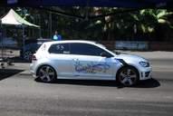 Photo MaitreFou - Auteur : Benjamin - Mots cl&eacute;s :  auto cfg circuit run tc pneu burn and drag pousse 