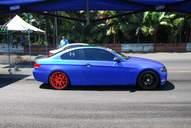 Photo MaitreFou - Auteur : Benjamin - Mots cl&eacute;s :  auto cfg circuit run tc pneu burn and drag pousse 