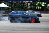 Photo MaitreFou - Auteur : Benjamin - Mots cl&eacute;s :  auto cfg circuit run tc pneu burn and drag pousse 