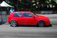 Photo MaitreFou - Auteur : Benjamin - Mots cl&eacute;s :  auto cfg circuit run tc pneu burn and drag pousse 