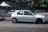 Photo MaitreFou - Auteur : Benjamin - Mots cl&eacute;s :  auto cfg circuit run tc pneu burn and drag pousse 