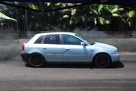 Photo MaitreFou - Auteur : Benjamin - Mots cl&eacute;s :  auto cfg circuit run tc pneu burn and drag pousse 