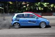 Photo MaitreFou - Auteur : Benjamin - Mots cl&eacute;s :  auto cfg circuit run tc pneu burn and drag pousse 