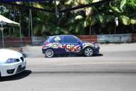 Photo MaitreFou - Auteur : Benjamin - Mots cl&eacute;s :  auto cfg circuit run tc pneu burn and drag pousse 