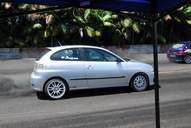 Photo MaitreFou - Auteur : Benjamin - Mots cl&eacute;s :  auto cfg circuit run tc pneu burn and drag pousse 