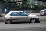 Photo MaitreFou - Auteur : Benjamin - Mots cl&eacute;s :  auto cfg circuit run tc pneu burn and drag pousse 