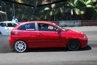 Photo MaitreFou - Auteur : Benjamin - Mots cl&eacute;s :  auto cfg circuit run tc pneu burn and drag pousse 