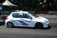 Photo MaitreFou - Auteur : Benjamin - Mots cl&eacute;s :  auto cfg circuit run tc pneu burn and drag pousse 