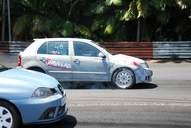 Photo MaitreFou - Auteur : Benjamin - Mots cl&eacute;s :  auto cfg circuit run tc pneu burn and drag pousse 