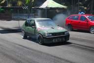 Photo MaitreFou - Auteur : Benjamin - Mots cl&eacute;s :  auto cfg circuit run tc pneu burn and drag pousse 