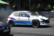 Photo MaitreFou - Auteur : Benjamin - Mots cl&eacute;s :  auto cfg circuit run tc pneu burn and drag pousse 