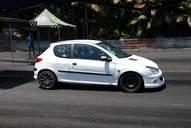 Photo MaitreFou - Auteur : Benjamin - Mots cl&eacute;s :  auto cfg circuit run tc pneu burn and drag pousse 