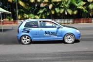Photo MaitreFou - Auteur : Benjamin - Mots cl&eacute;s :  auto cfg circuit run tc pneu burn and drag pousse 