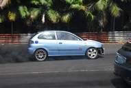 Photo MaitreFou - Auteur : Benjamin - Mots cl&eacute;s :  auto cfg circuit run tc pneu burn and drag pousse 