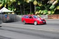 Photo MaitreFou - Auteur : Benjamin - Mots cl&eacute;s :  auto cfg circuit run tc pneu burn and drag pousse 