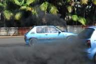 Photo MaitreFou - Auteur : Benjamin - Mots cl&eacute;s :  auto cfg circuit run tc pneu burn and drag pousse 