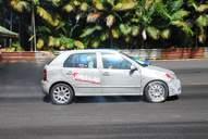 Photo MaitreFou - Auteur : Benjamin - Mots cl&eacute;s :  auto cfg circuit run tc pneu burn and drag pousse 