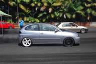 Photo MaitreFou - Auteur : Benjamin - Mots cl&eacute;s :  auto cfg circuit run tc pneu burn and drag pousse 