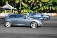 Photo MaitreFou - Auteur : Benjamin - Mots cl&eacute;s :  auto cfg circuit run tc pneu burn and drag pousse 