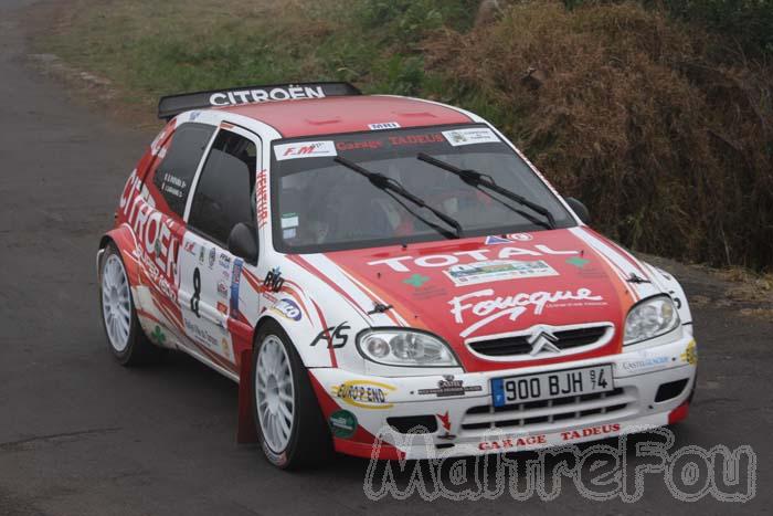 Photo MaitreFou - Auteur : Benjamin & Michael - Mots cl&eacute;s :  auto rallye tampon 1000 km 37eme 